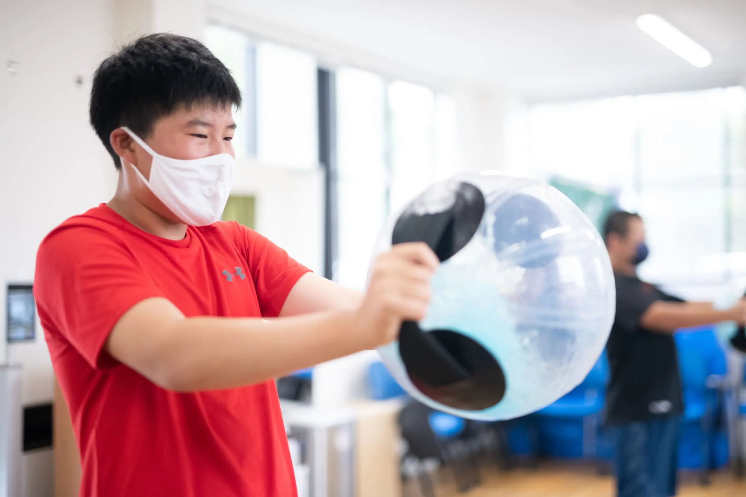 体幹トレーニングの様子7