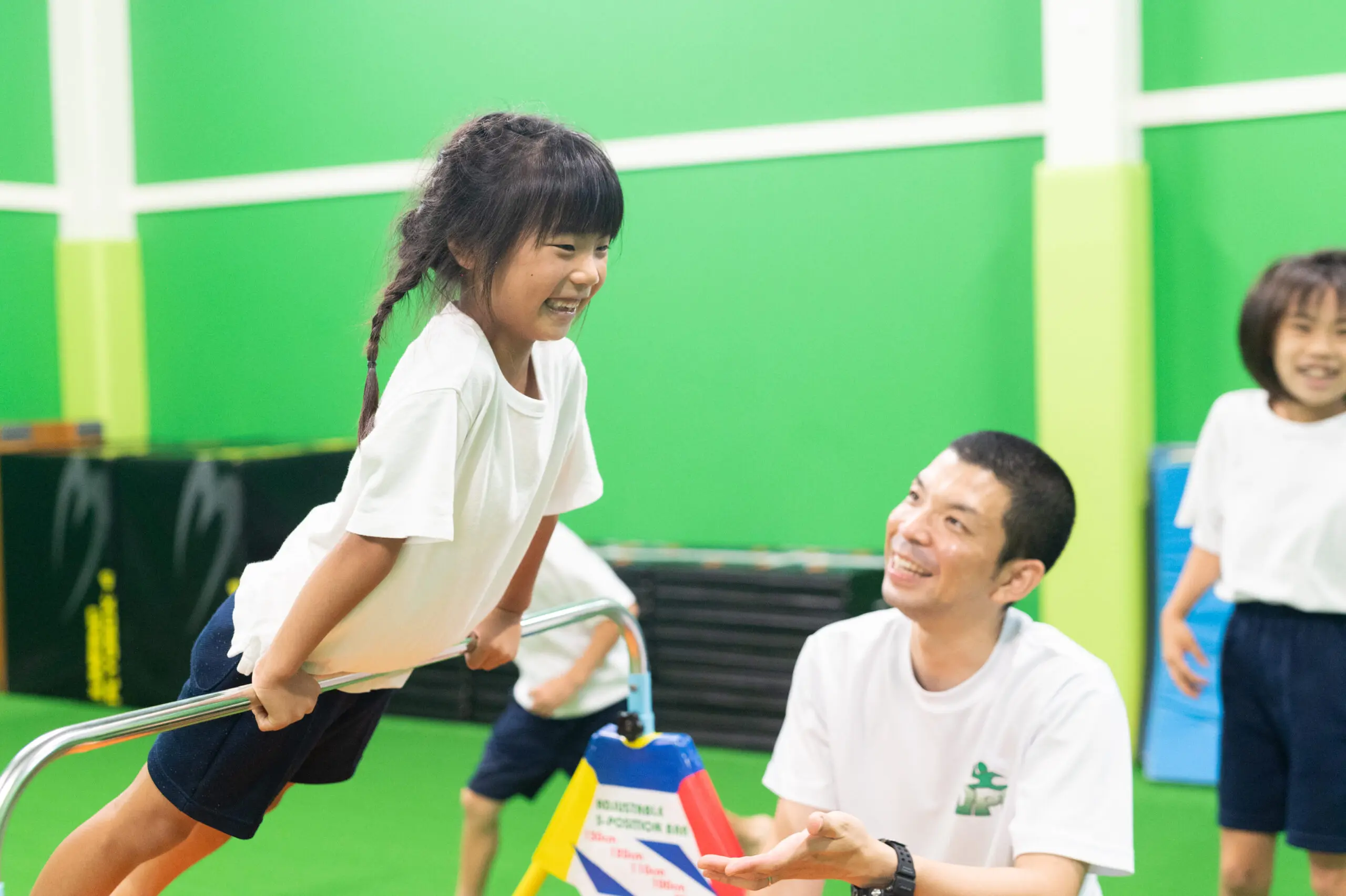 小学生 体操体幹トレーニングの様子7