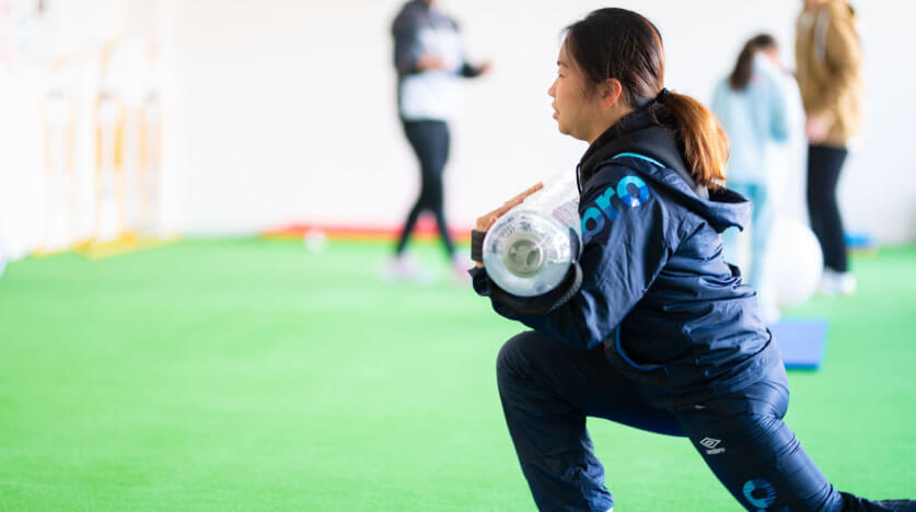 中学生向け体幹トレーニングクラス