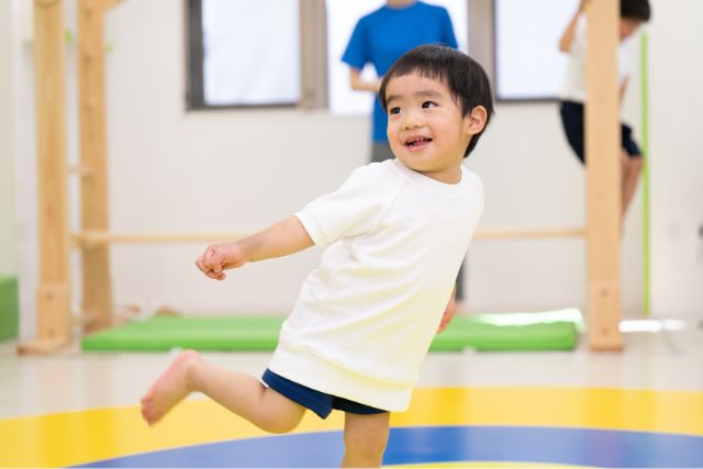 運動している子ども